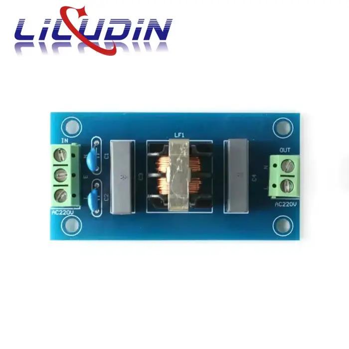 Booster de son de filtre EMI, prise de filtre, pipeline 220V, technologie de filtre EMI, carte d'ali