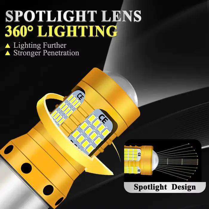 Pour Renault Megane 2 3 LED feux de recul ampoules de secours blanc Flash lampe