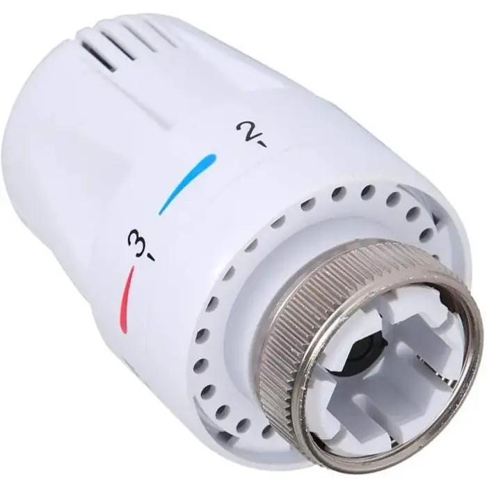 Vanne thermostatique réglable M30*1.5 pour contrôle de température du chauffage au sol zones de confort personnalisées installation facile pour maison moderne