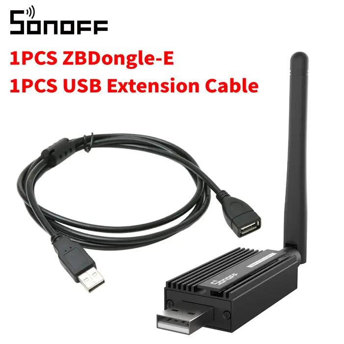 Dongle USB Zigbee 3.0 Universel SONOFF pour Controle de Maison Intelligente Passerelle Zigbee pour Home Assistant Occasions Spéciales