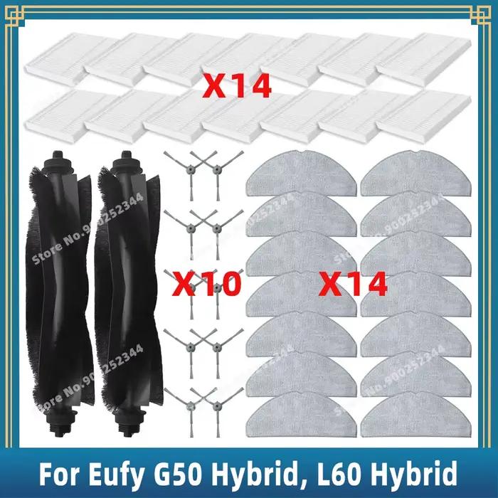 Pièces de rechange pour Eufy G50 Hybrid / L60 Hybrid / L60 Hybrid SES, accessoires, brosse latérale