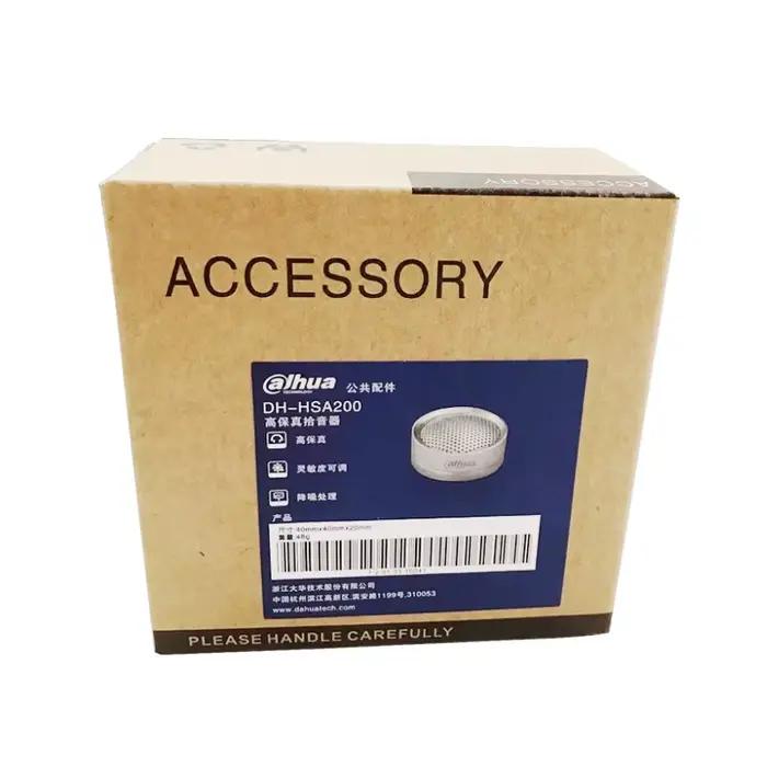 Dahua Original DH-HSA200 Microphone de prise de son haute fidélité pour caméras de surveillance dispositif de reconnaissance et de collecte Audio