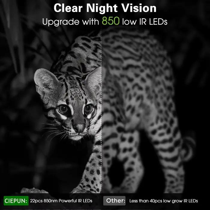 Caméra de chasse 4K 32MP