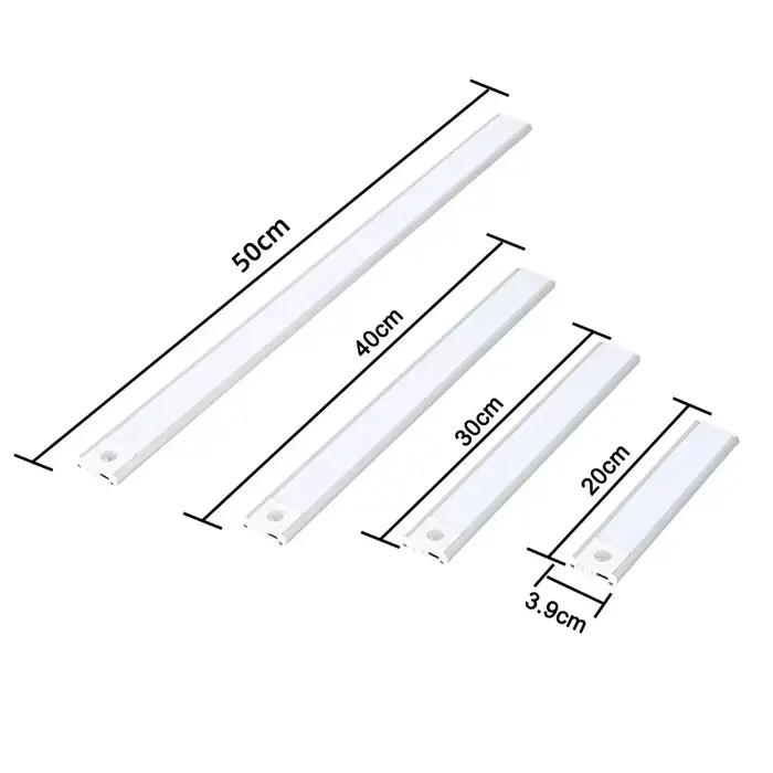 Veilleuse Magnétique LED Alu Sous Armoire Lumières Bleu Clair Blanc Couleur Occasions Spéciales
