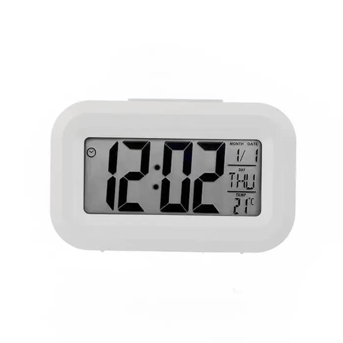 Réveil numérique, décoration de bureau pour salon, fournitures ménagères, Mode Snooze, horloge multi