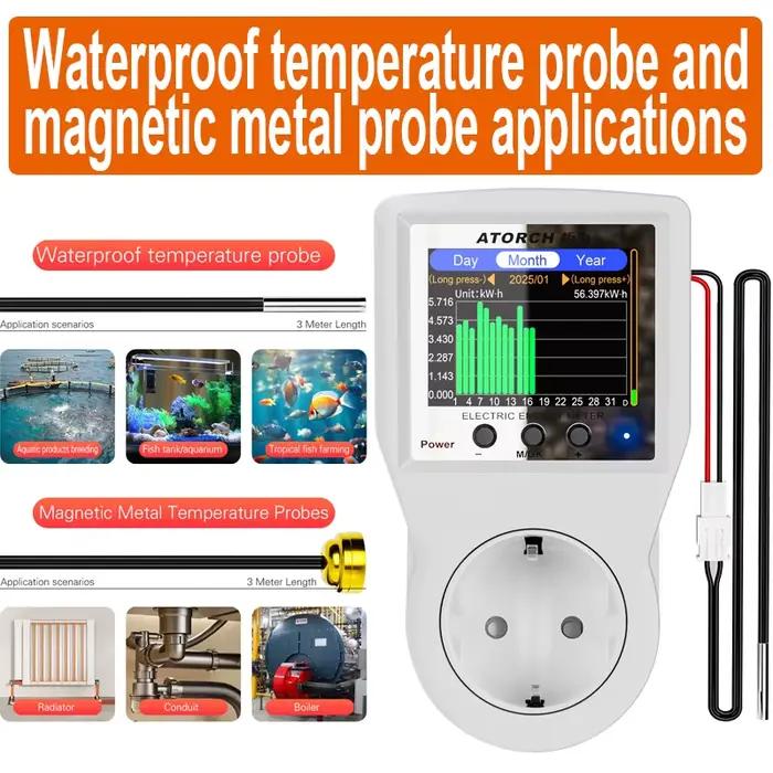Prise de Thermostat intelligente WIFI Tuya 16A