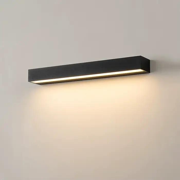 12W 18W 30W mur LED lampe extérieure bande étanche appliques murales porche signe éclairage cour jar