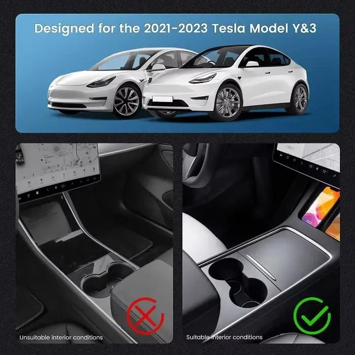 Station de charge rapide 27W pour Tesla Model 3 Model Y 2021 2022 2023