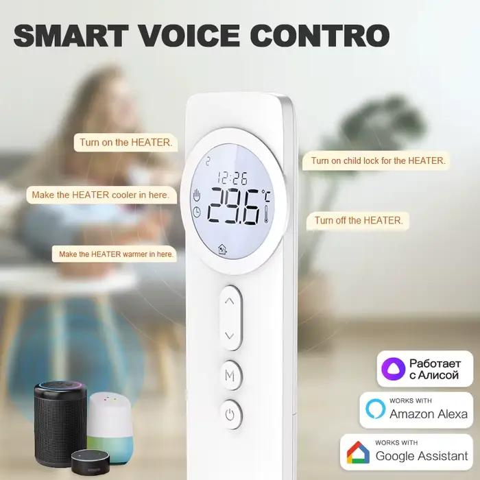 Thermostat numérique WiFi sans fil RF 220V