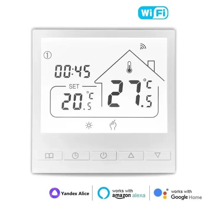 Thermostat intelligent WiFi pour chaudière à eau/gaz