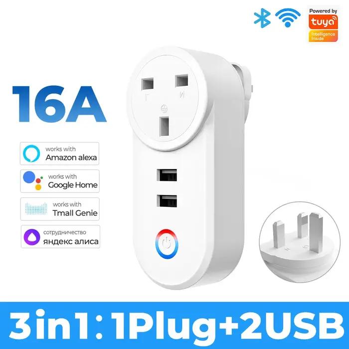 Prise intelligente Wifi Tuya 16A