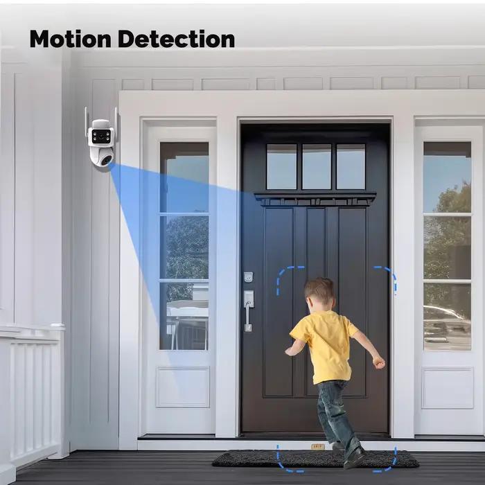 Moes Tuya – caméra de sécurité extérieure intelligente WiFi
