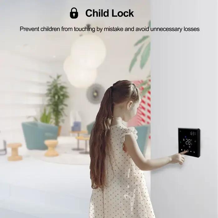 Prise en charge du contrôleur de ventilateur sans fil Tuya WiFi Smart ThermoandreResubdivision