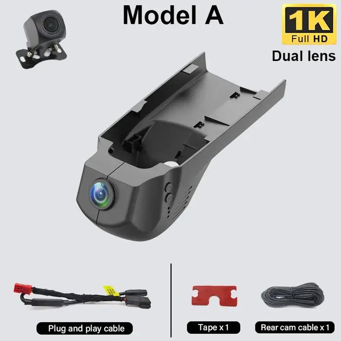 Caméra de tableau de bord DVR Wifi HD 4K pour BMW F06 F07 F10 F11 F15 F16 F20 F21 F25 F26 F30 F31 F32 F36 F45 F48 F80 F82 F85 2013-2021