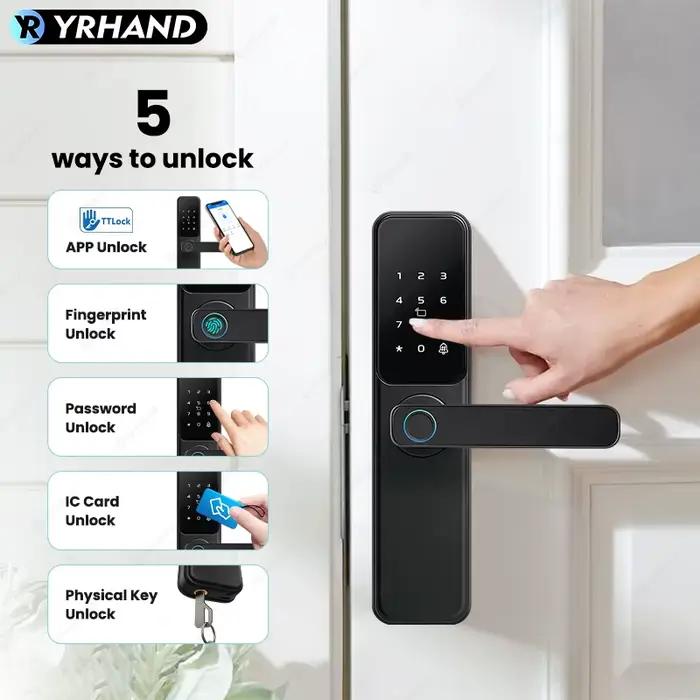 Serrure intelligente Bluetooth TTLock avec application