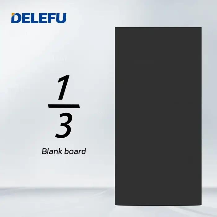DELEFU Italien, UE, Combinaison Libre Multifonctionnelle USB Type C Prise Murale DIY Noir