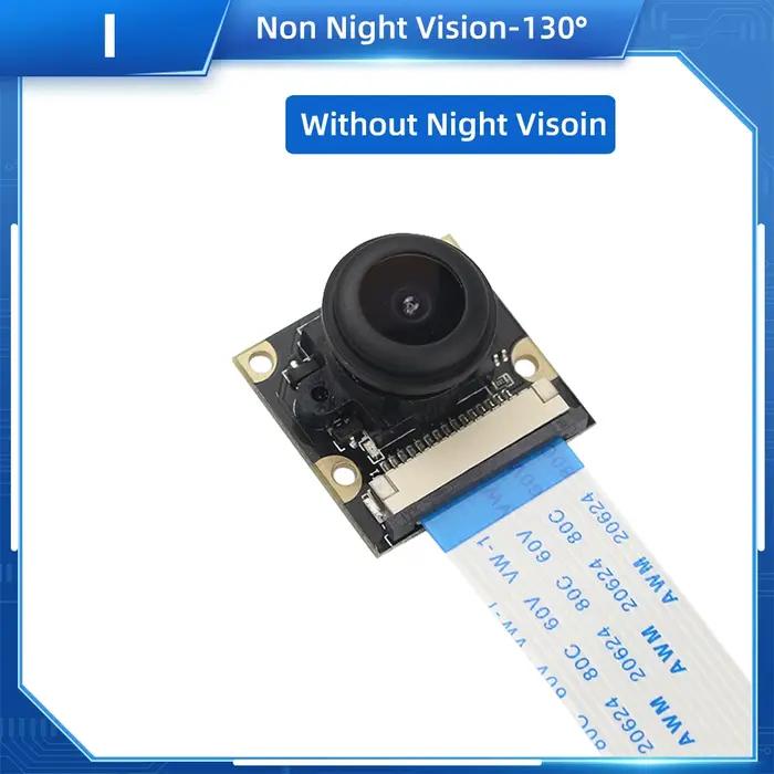 Raspberry Pi 4 Caméra 5MP Vision Nocturne 1080P En Option Grand Angle Fisheye IR-CUT