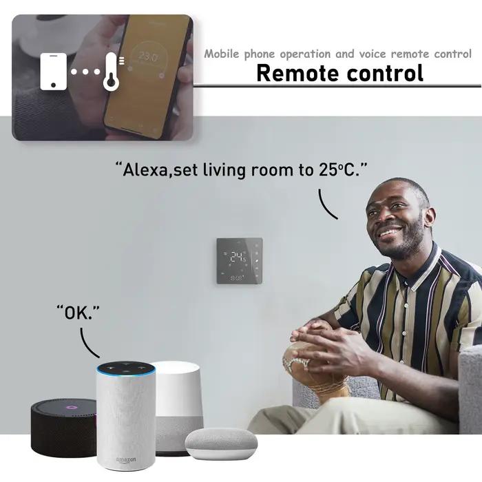 Thermostat WiFi intelligent 220VAC 24V