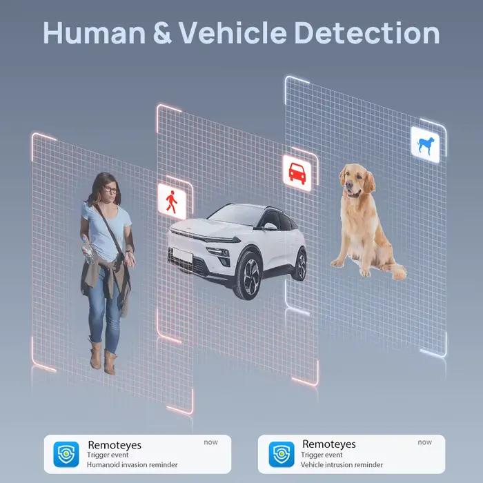 Caméra de sécurité IP Vikylin PTZ avec zoom optique 5X