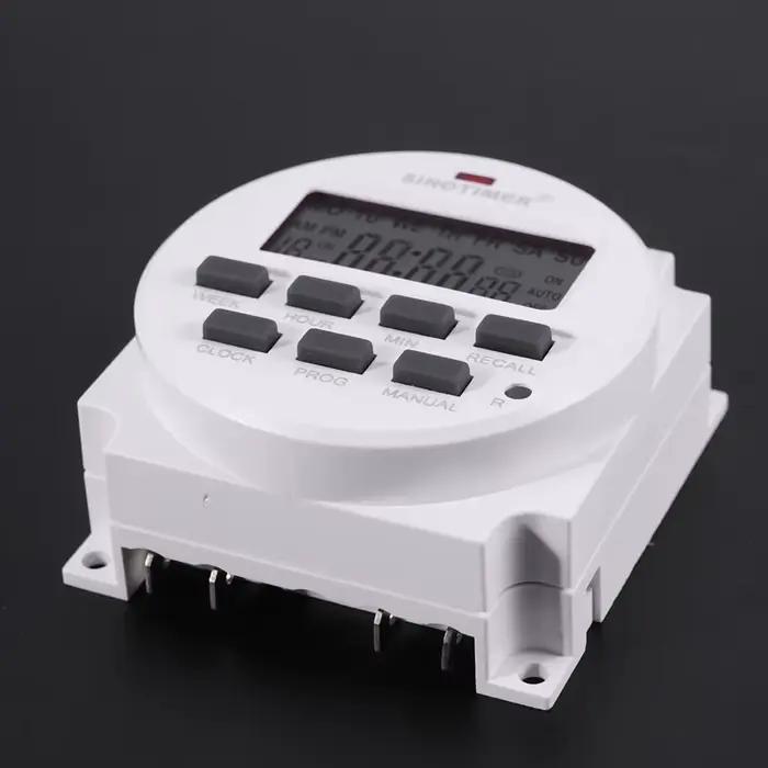 Sintimer – interrupteur numérique avec minuterie Programmable, tension de sortie Tm618h-2 V, 220V Ac