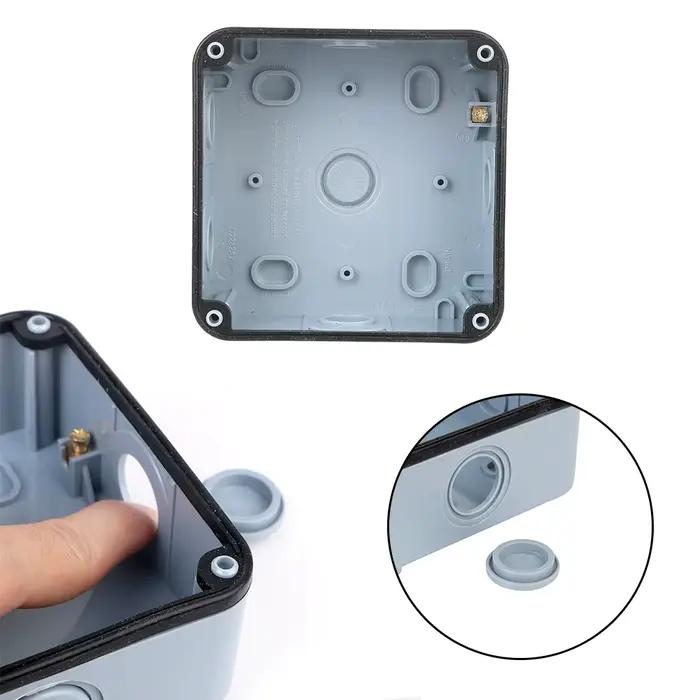 Double Prise Murale IP66 Résistante Aux Intempéries avec Ports USB pour Maison et Jardin Occasions Spéciales Utilisation Générale et Résidentielle