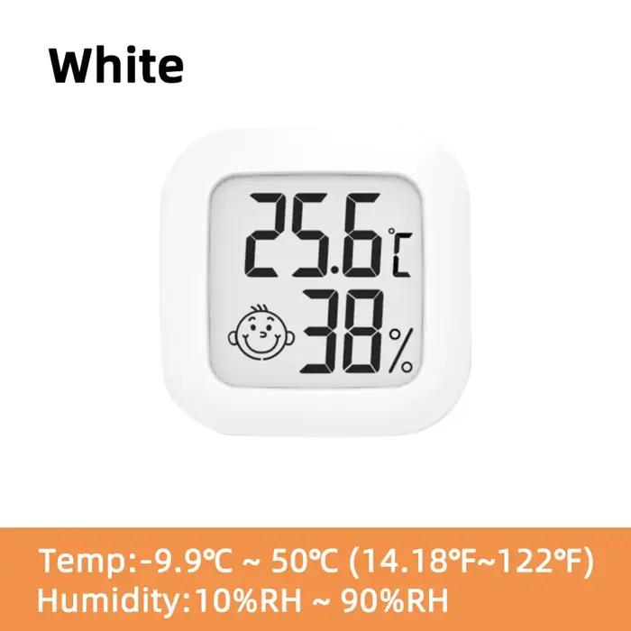 Thermomètre et Hygromètre Numérique LCD Portable pour Intérieur Surveillance de Température et Humidité Maison Bureau Salon Salle de Bain Occasions Spéciales