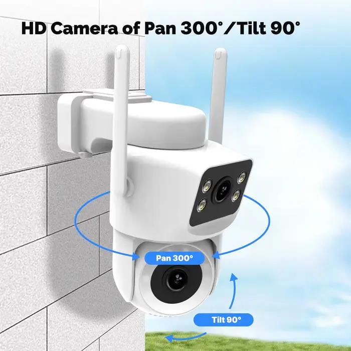 Moes Tuya – caméra de sécurité extérieure intelligente WiFi