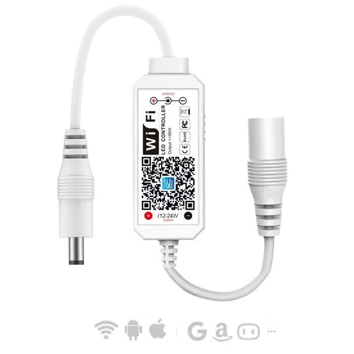 Magic Home Wifi LED variateur de contrôle APP commande vocale pour bande lumineuse LED monochrome fo