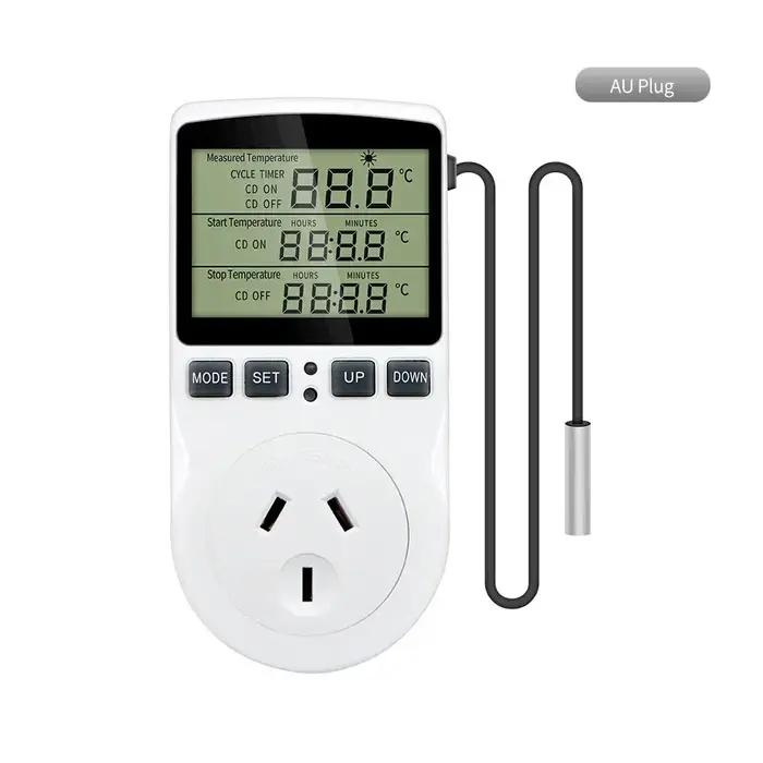 Minuterie prise Thermostat régulateur de température numérique EU/AU/US/FR/UK