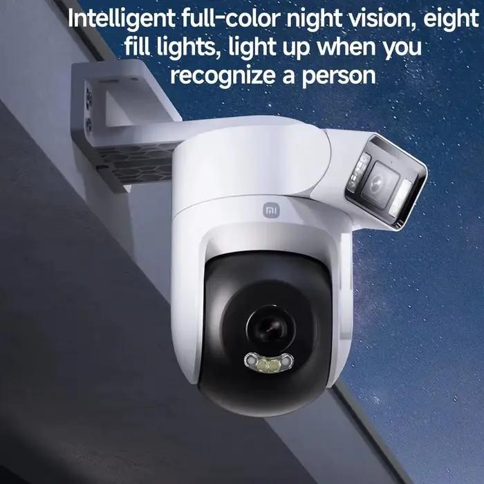 Nouvelle caméra extérieure Xiaomi 4 à double objectif 5MP 3K HD