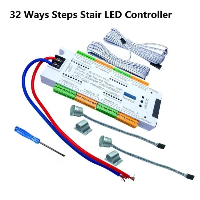 Bande lumineuse LED avec capteur de mouvement PIR pour escaliers
