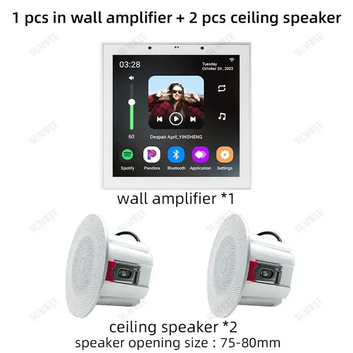 Amplificateur de musique intelligent Alexa Voice Home pour maison connectée ambiance sonore personnalisable occasions spéciales