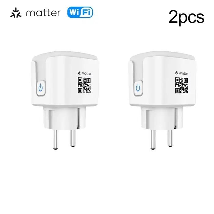 Matter WiFi prise intelligente EU16A Mini adaptateur