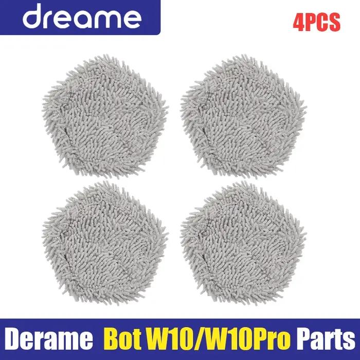 Accessoires robot aspirateur Dreame Bot W10 W10 Pro filtre HEPA brosse latérale principale vadrouille tampon en tissu pour une maison propre et saine