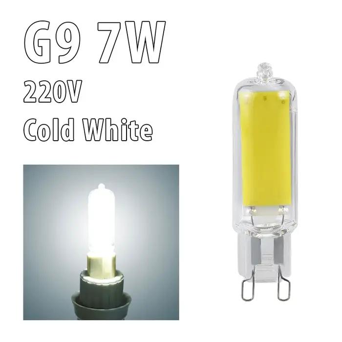 Ampoules LED G9 Blanc Froid Durables à Utiliser dans Salon Bureau et Chambre Occasions Spéciales