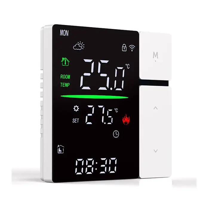 Thermostat intelligent WiFi Tuya SDM5 AC90~240V pour chauffage au sol/chaudière à gaz murale/chauffage de l'eau