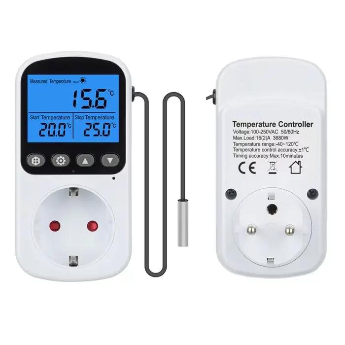 Prise de régulateur de température Thermostat numérique
