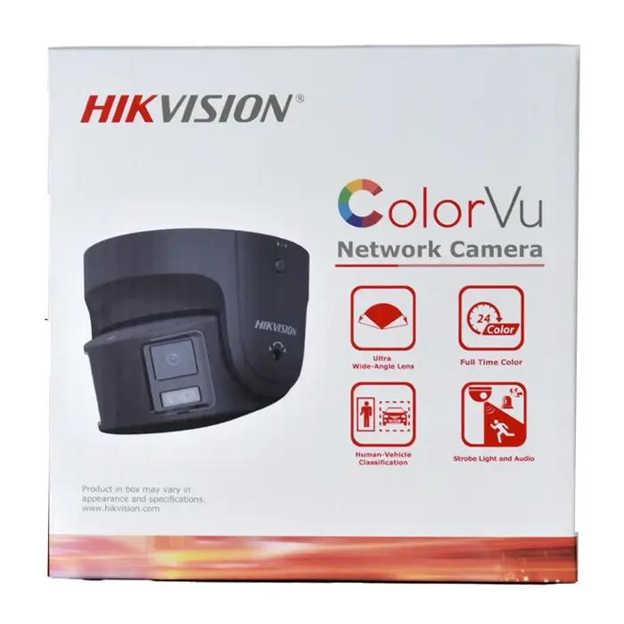 Hikvision-Caméra IP 8MP Guardian TurnVu Tourelle DS-2CD2387G2P-LSU/SL 4K Sécurité Double Objectif document Nuit Micro Intégré Haut-Parleur