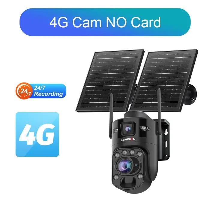 Caméra solaire UBOX PRO 10MP 4G AOV avec zoom optique 36X
