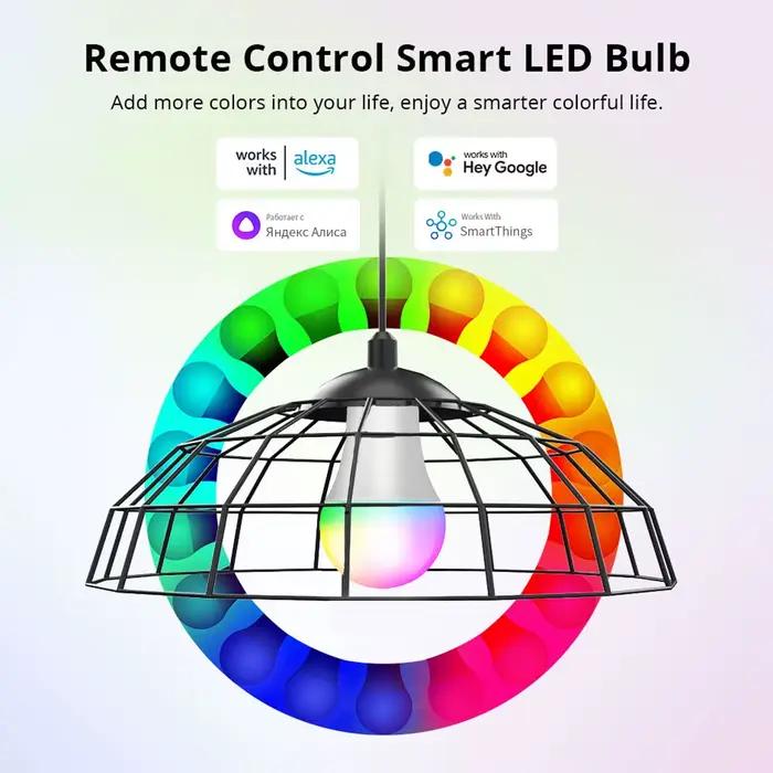 EWelink ampoule intelligente E27 WiFi lampe à bricoler soi-même à intensité variable lumière LED 100-240V APP contrôle prise en charge Alexa Google Home Alice Smartthings