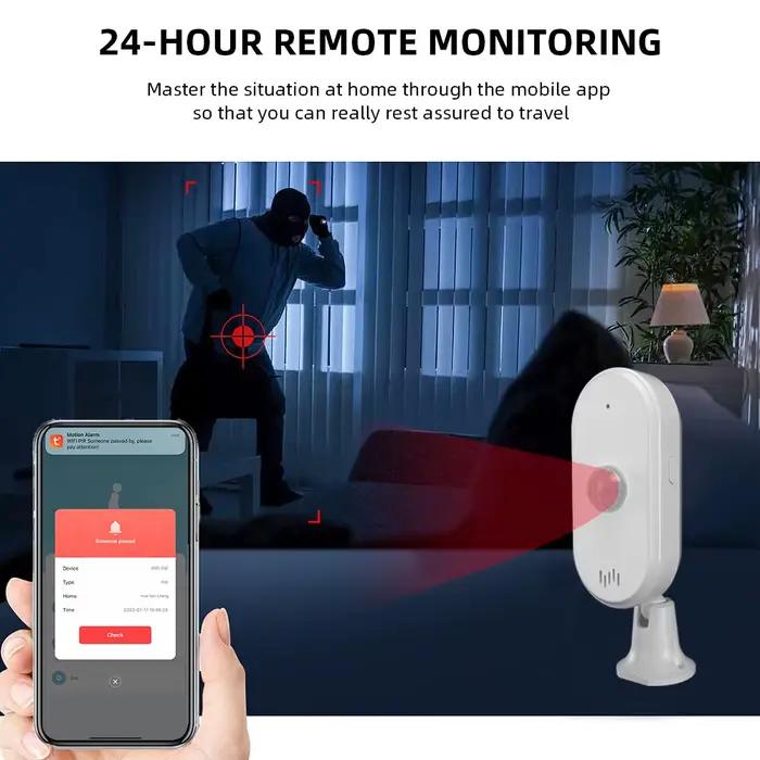 ONENUO Tuya WiFi sécurité alarme antivol mouvement infrarouge humain PIR capteurs