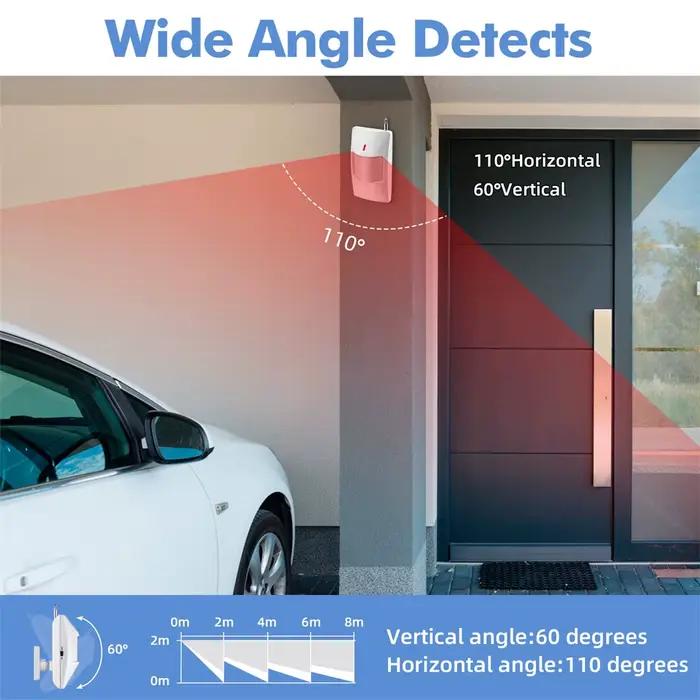 Sirène d'alarme KERUI système d'alarme WIFI Tuya maison sécurité sans fil capteur de porte fenêtre contrôle application smartphone google home alexa occasion spéciale à offrir