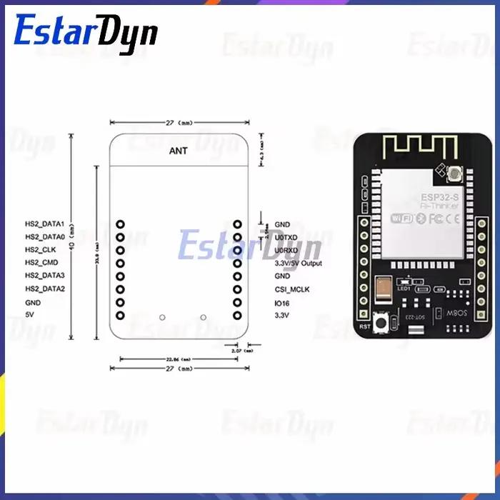 CAM ESP32-CAM-MB MICRO USB ESP32 série vers WiFi
