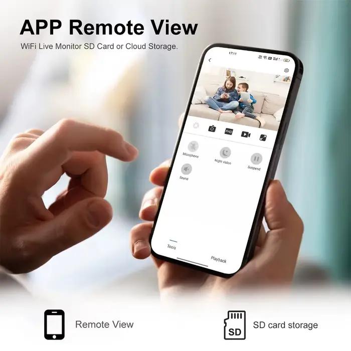 Mini caméra de Surveillance Wifi