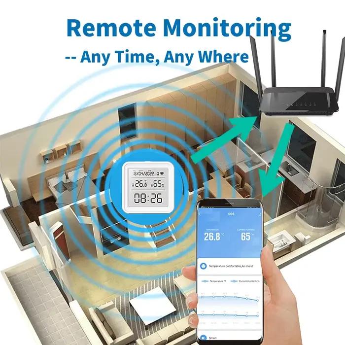 Capteur de température et d'humidité WiFi 2.4G