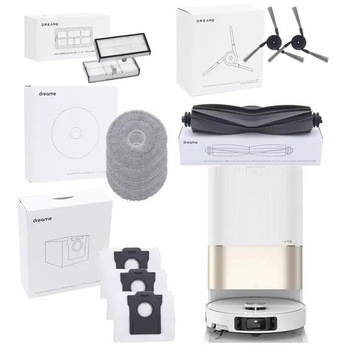 【Optionnel】 Accessoires d'origine pour aspirateur robot Dreame X40 Ultra, brosse à rouleau, filtre,