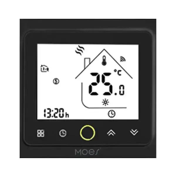 Thermostat intelligent WiFi Moes pour le contrôle de la température du chauffage au sol (eau/électri