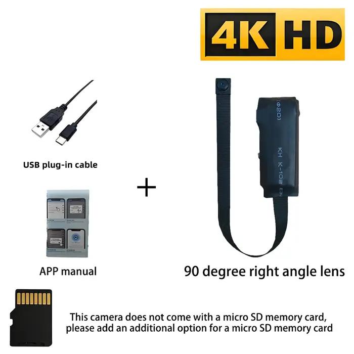 Mini caméra WiFi 4K HD nouvellement améliorée