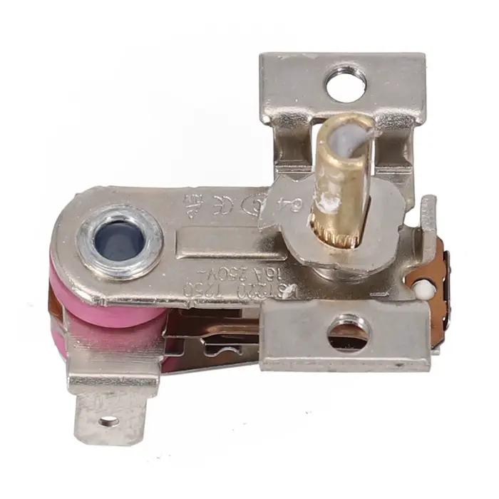 Thermostat bimétallique KST-220 interrupteur de température réglable pour radiateurs électriques fers électriques cuiseurs à riz grille-pain friteuses four domestique