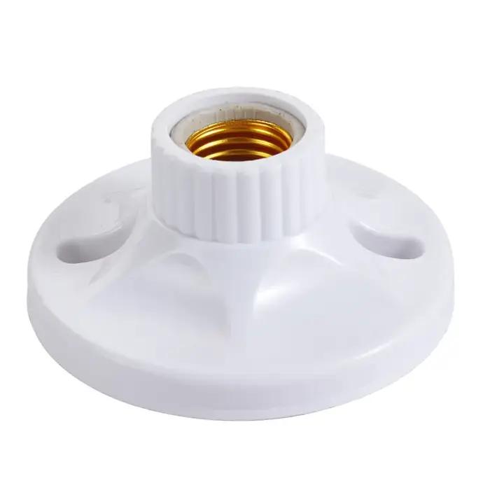 Base d'ampoule LED montée en surface avec vis